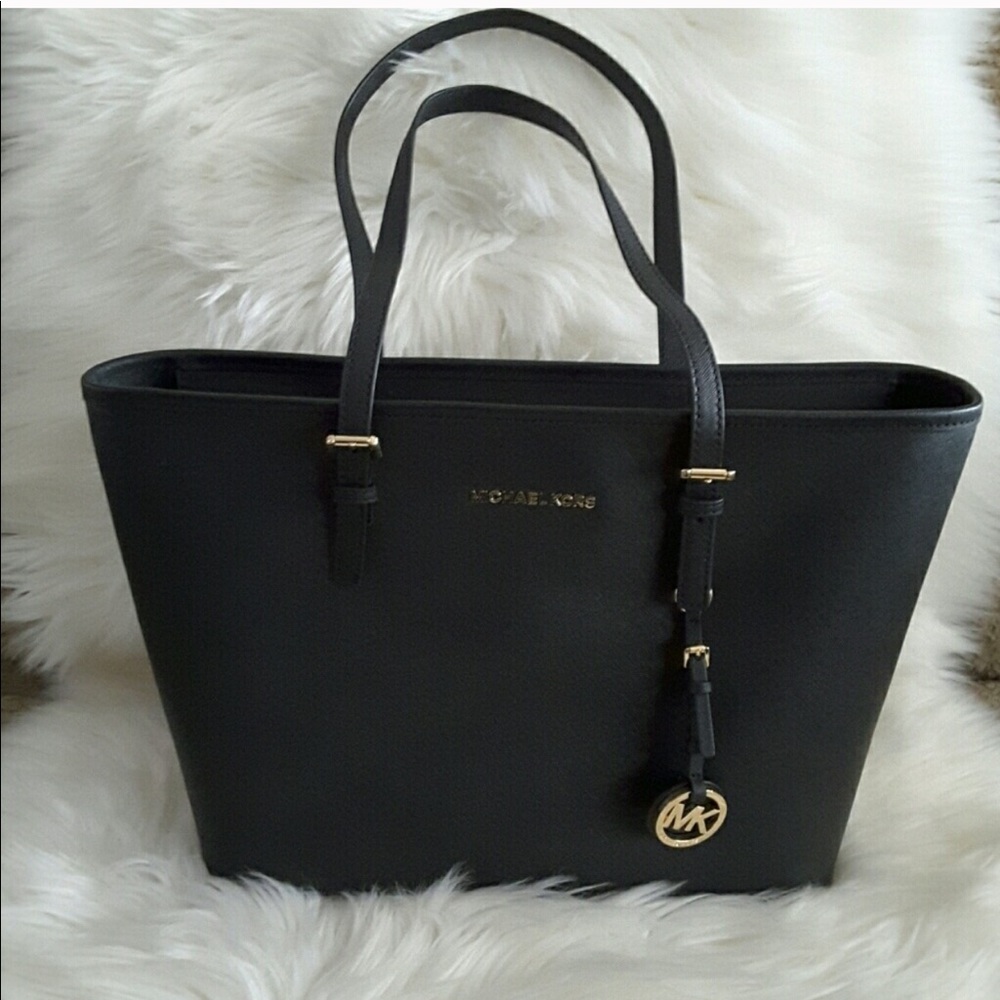 Michael Kors Black mini tote bag with dust bag